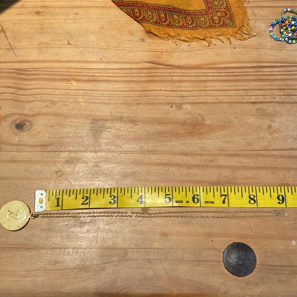 🎉 AUTHENTIC VINTAGE UP CYCLED LOUIS VUITTON PENDANT WITH 14K CHAIN NECKLACE ‼️ - Picture 6 of 11